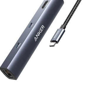 Anker USB-C Multi-Port Hub in Gray